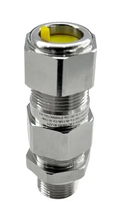 Produktfoto 1 von RS PRO Kabelverschraubung, M20 Messing 9.5 mm/ 16 mm, IP68