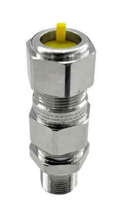 RS PRO Kabelverschraubung, M20 Messing 9.5 mm/ 16 mm, IP68