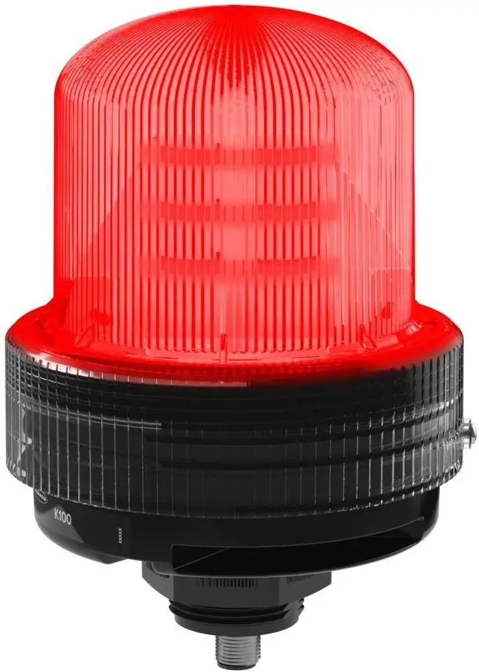 Produktfoto 1 von Banner K100 LED Blinkend, Dauer Signalleuchte Rot, 100 → 240 V AC