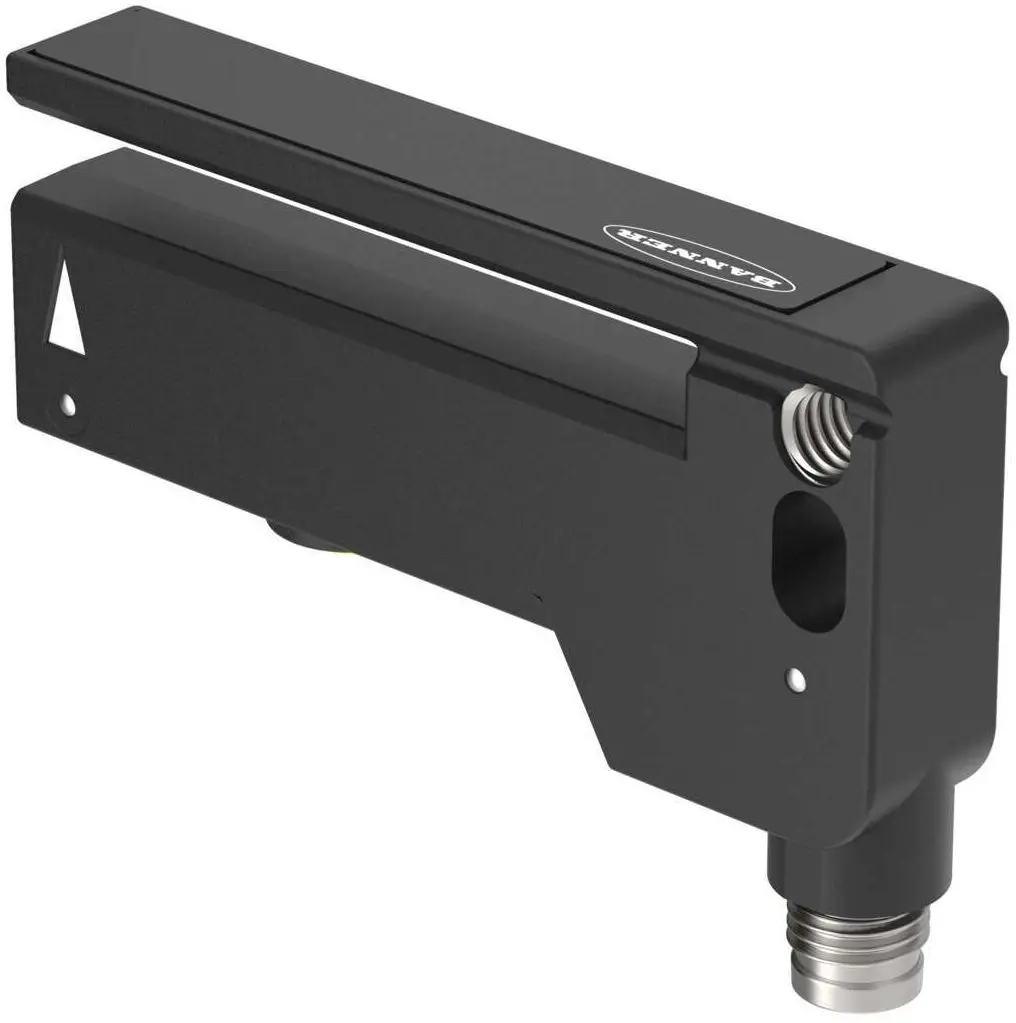 Produktfoto 1 von Banner Kubisch Optischer Sensor, PNP Ausgang, 4-poliger M8-Stecker mit Schnellkupplung