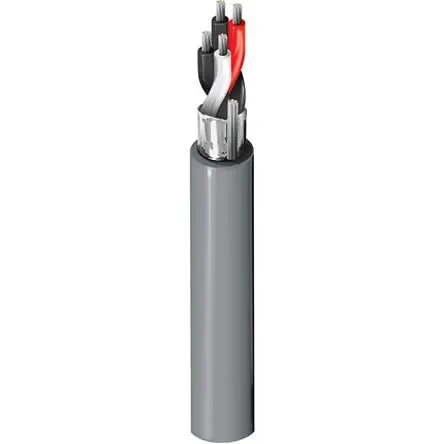 Produktfoto 1 von Belden 9502 Datenkabel, 2-paarig 0.25 mm² 152 m Ø 5.64 mm Polyvinylchlorid isoliert Silber