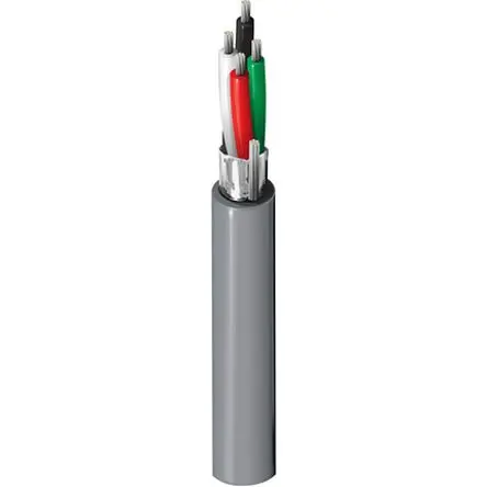 Produktfoto 1 von Belden 9534 Datenkabel, 2-paarig 0.2 mm² 152 m Ø 4.67 mm Polyvinylchlorid isoliert Silber
