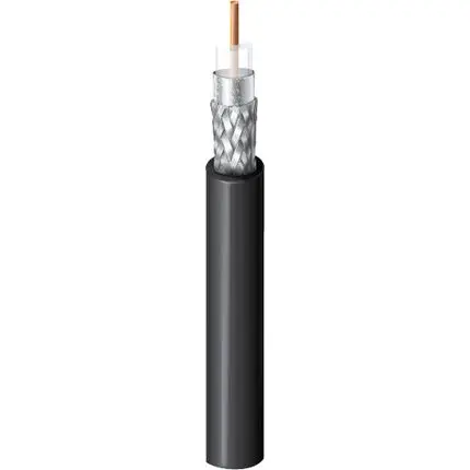 Produktfoto 1 von Belden 7805 RG174 Koaxialkabel, Verlegekabel, 50 Ω, 152 m, Aussen ø 2.79 mm Außen-ø , Schwarz