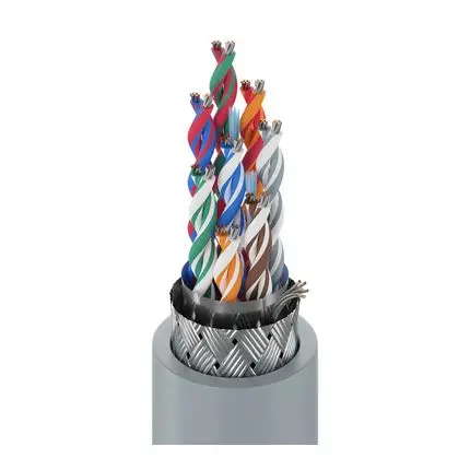 Produktfoto 1 von Belden 8108 Mehrpaariges Kabel, 8-paarig 0.25 mm² 30 m Ø 1.2 mm Polyvinylchlorid isoliert Silber