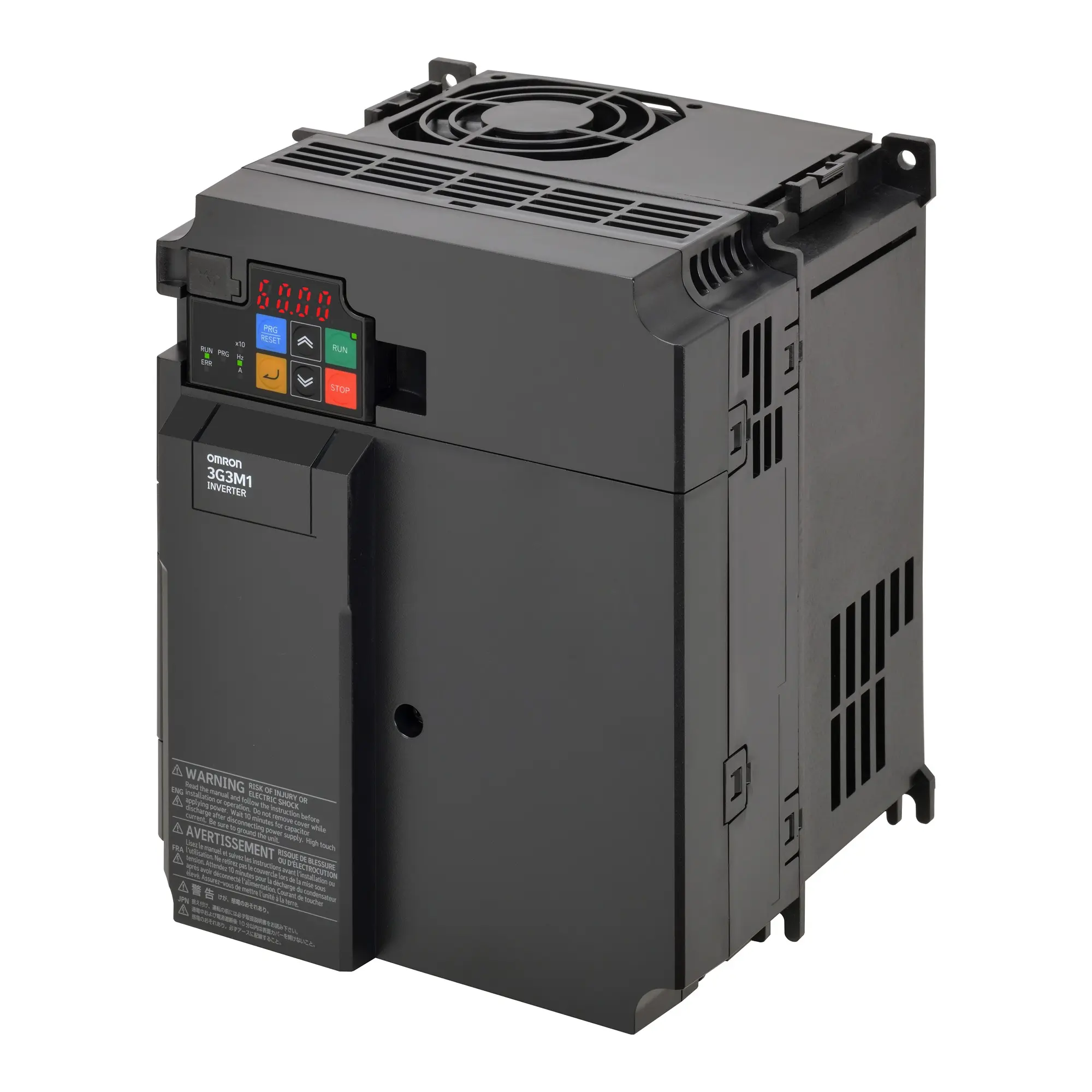 Produktfoto 1 von Omron M1 1-Phasen Antrieb mit regelbarer Drehzahl 3.7 kW 200 V ac 17.5 A 590Hz