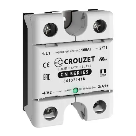 Produktfoto 1 von Crouzet GN Halbleiterausgang 660 V ac 265V ac / 100 A