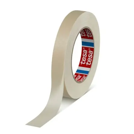 Produktfoto 1 von Tesa 04330-00013 04330 Krepppapier Abdeckband Beige, Stärke 175 μm Naturgummi-Kleber 19mm x 50 m