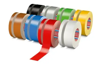 Produktfoto 1 von Tesa Tesa 4651 4651 Gewebeband, Acrylbeschichtetes Tuch Blau, 0.31 mm x 25mm x 50 m Acryl beschichtet