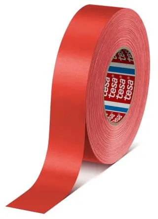 Produktfoto 1 von Tesa Tesa 4651 4651 Gewebeband, Acrylbeschichtetes Tuch Rot, 0.31 mm x 38mm x 50 m Acryl beschichtet