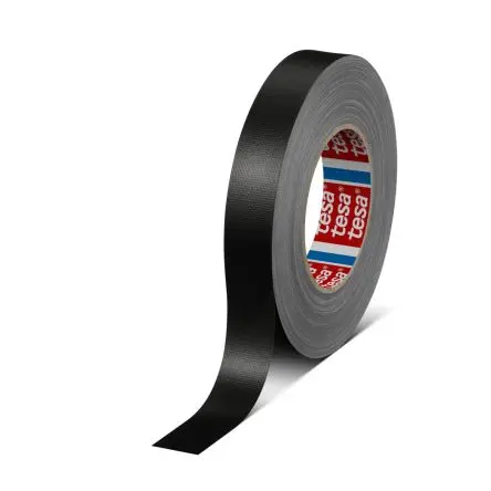 Produktfoto 1 von Tesa Tesa 4688 04688-00005 Gewebeband, Polyethylengewebe Schwarz, 0.26 mm x 25mm x 50 mm PE-beschichtet