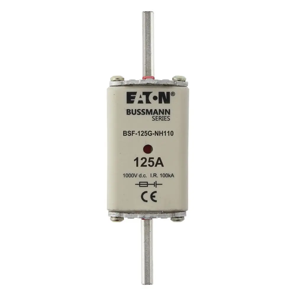 Produktfoto 1 von Eaton Bussmann Sicherungseinsatz NH1, 1kV / 125A IEC 60269-7