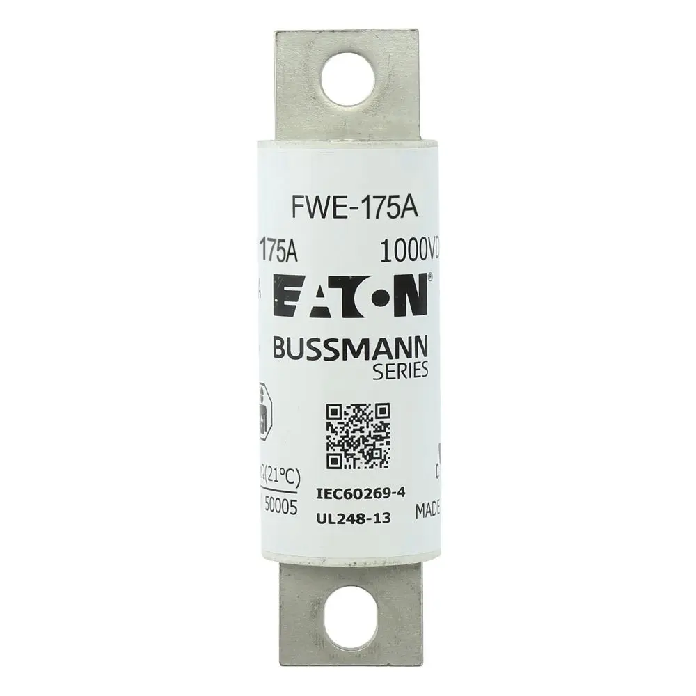 Produktfoto 1 von Eaton Bussmann FWE Sicherungseinsatz 30mm, 1kV / 175A CE, IEC 60269-4