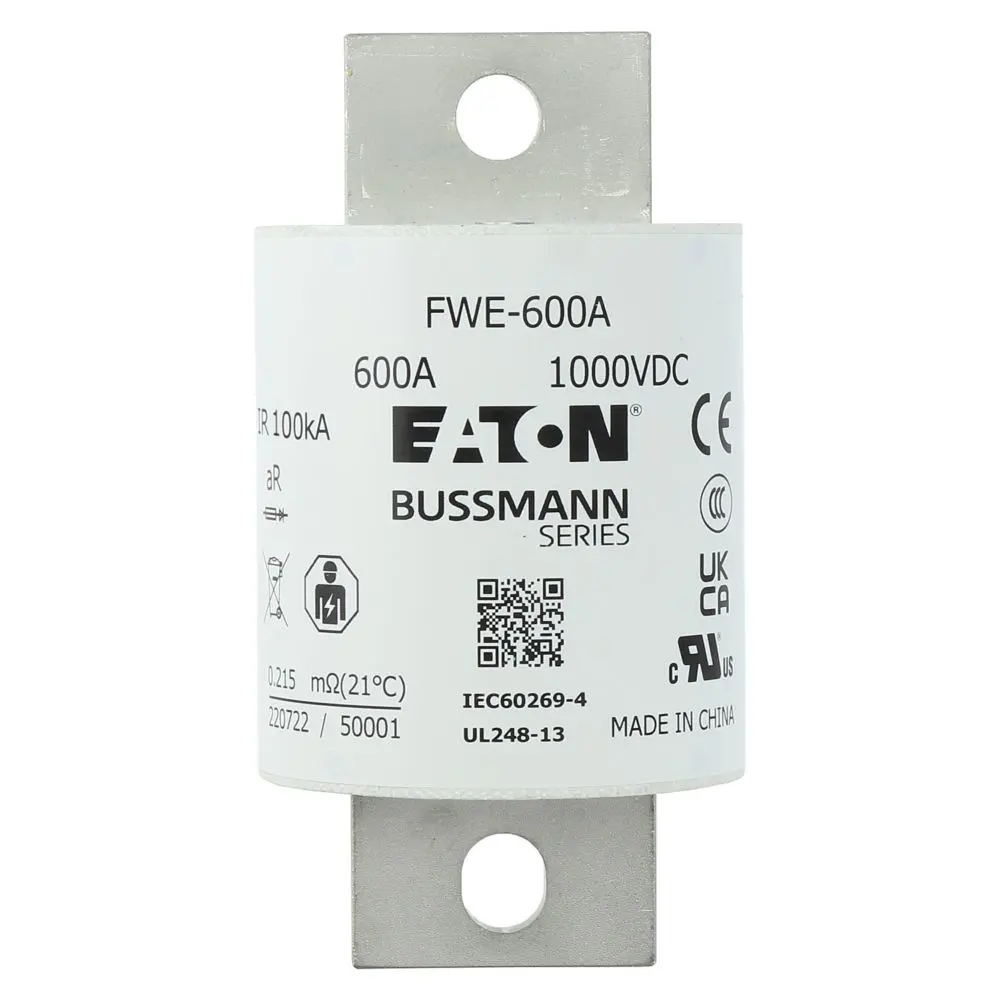 Produktfoto 1 von Eaton Bussmann FWE Sicherungseinsatz 60mm, 1kV / 600A CE, IEC 60269-4