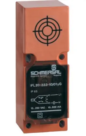 Produktfoto 1 von Schmersal IFL M20 Induktiver Näherungssensor, Rechteckig 2-adrig / 500mA 15 mm, IP67 250 V ac