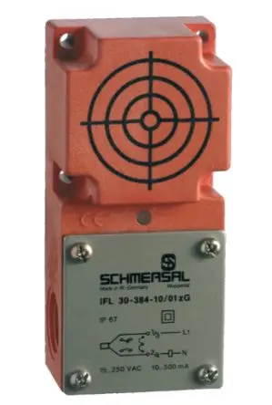 Produktfoto 1 von Schmersal IFL M20 Induktiver Näherungssensor, Rechteckig 2-adrig / 500mA 30 mm, IP67 250 V ac 60 V dc