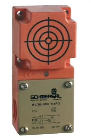 Produktfoto 1 von Schmersal IFL M20 Induktiver Näherungssensor, Rechteckig PnP / 400mA 30 mm, IP67 60 V dc