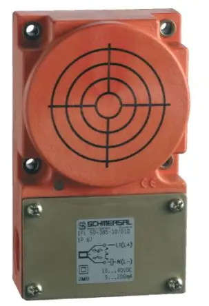 Produktfoto 1 von Schmersal IFL M20 Induktiver Näherungssensor, Rechteckig 2-adrig / 200mA 50 mm, IP67 40 V dc