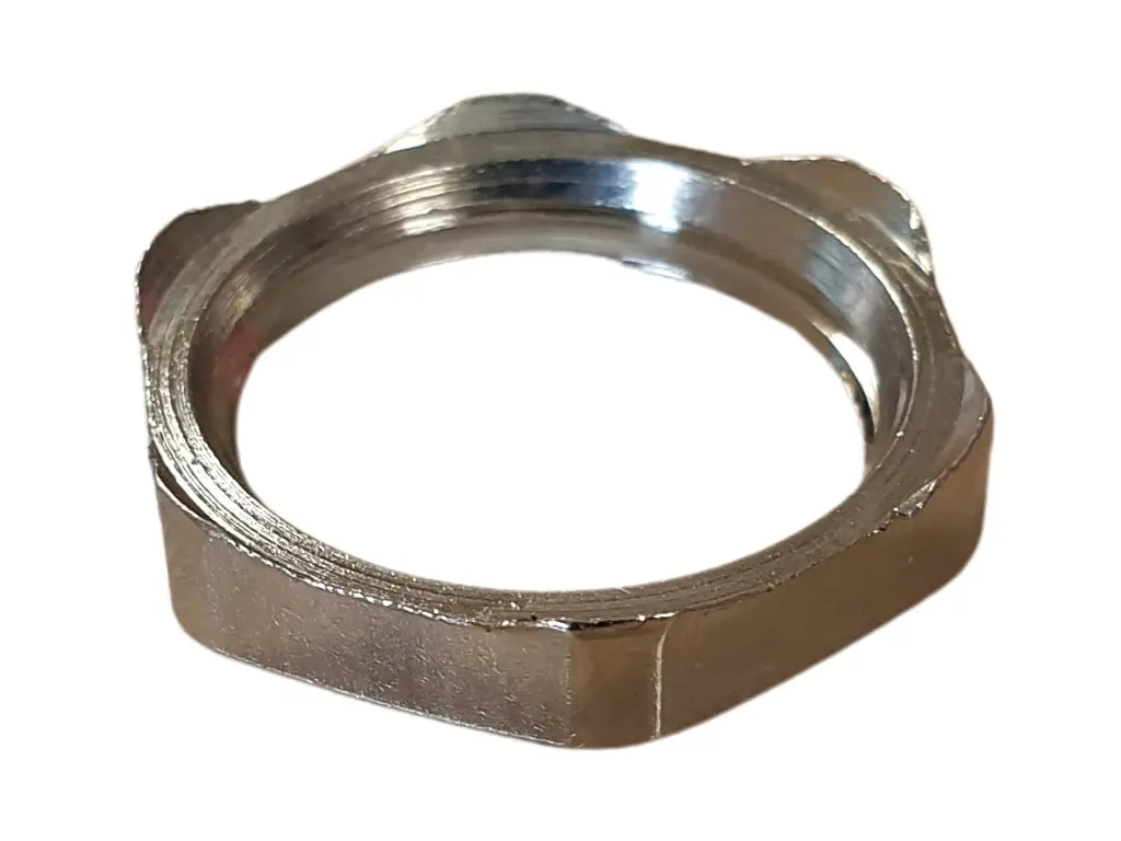 Produktfoto 1 von Capri CAP22 Kabelverschraubung Mutter M32 Messing vernickelt, Edelstahl