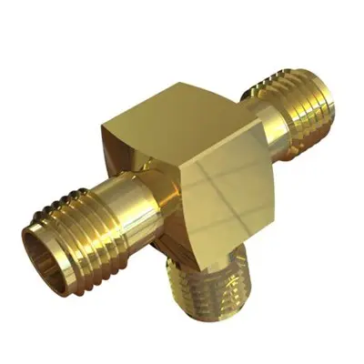 Produktfoto 1 von RS PRO Koaxadapter, 50 Ω, T, 4 GHz Nennspannung