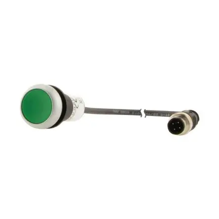 Produktfoto 1 von Eaton 185674 C22 Sender für Drucktasten Ø 23 mm, 1 Öffner Grün, IP65, IP66, IP67, IP69K