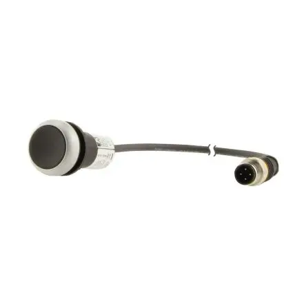 Produktfoto 1 von Eaton 185676 C22 Sender für Drucktasten Ø 23 mm, 1 Öffner Schwarz, IP65, IP66, IP67, IP69K