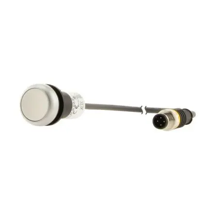 Produktfoto 1 von Eaton 185677 C22 Sender für Drucktasten Ø 23 mm, 1 Öffner Weiß, IP65, IP66, IP67, IP69K