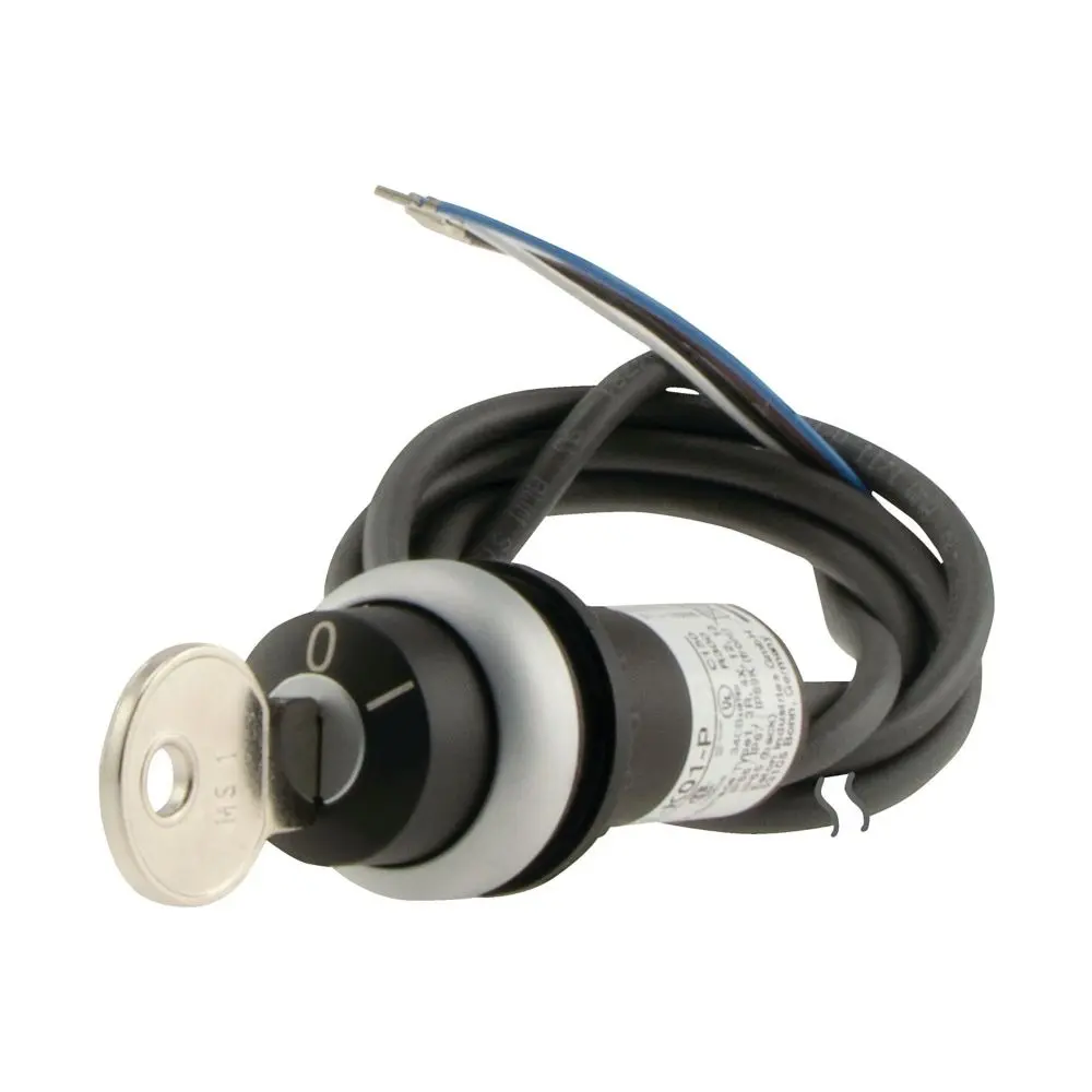 Eaton Schlüsselschalter 2-Positionen 1 NC (Öffner) mit Schlüsselabziehsperre IP65 IP66