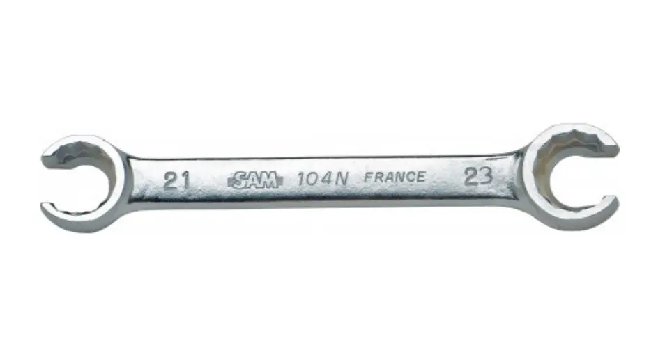 SAM Schraubenschlüssel Maulschlüssel, Standard Griff, Backenweite 20 to 22 mm, / Länge 185 mm