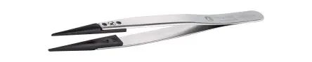 Produktfoto 1 von ideal-tek Edelstahl Pinzette, 130mm, Spitze Gerade Antimagnetisch ESD-Sicherheit