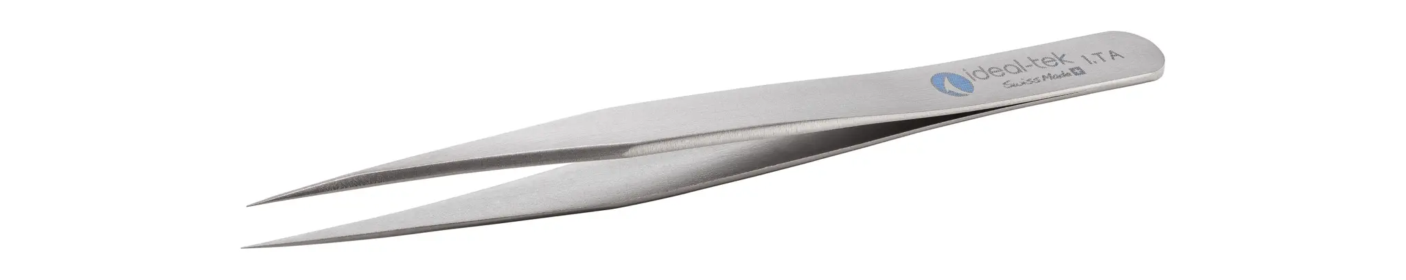 Produktfoto 1 von ideal-tek 1.TA.0 Titan Pinzette, 120 mm Gerade, Spitze Gerade