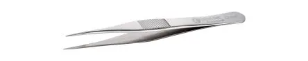 Produktfoto 1 von ideal-tek Edelstahl Pinzette, 110mm, Spitze Gerade Antimagnetisch