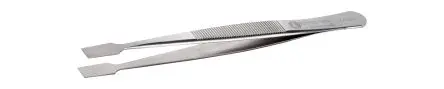 ideal-tek Edelstahl Pinzette, 120mm, Spitze Gerade Antimagnetisch