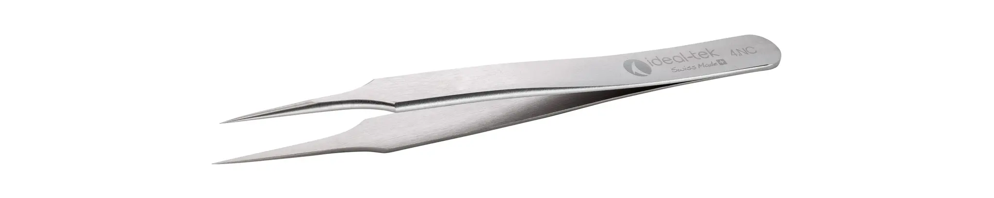Produktfoto 1 von ideal-tek 4.NC.0 Nickel-Chrom-Molybdän-Superlegierung Pinzette, 110 mm Gerade, Spitze Gerade
