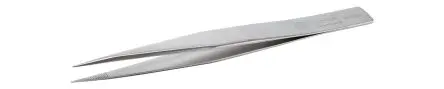 Produktfoto 1 von ideal-tek Edelstahl Pinzette, 125mm, Spitze Gerade Antimagnetisch