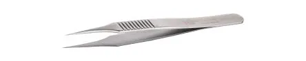 Produktfoto 1 von ideal-tek Edelstahl Pinzette, 110mm, Spitze Gerade Antimagnetisch