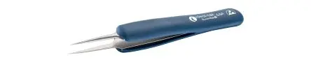 Produktfoto 1 von ideal-tek Edelstahl Pinzette, 110mm, Spitze Gerade Antimagnetisch ESD-Sicherheit