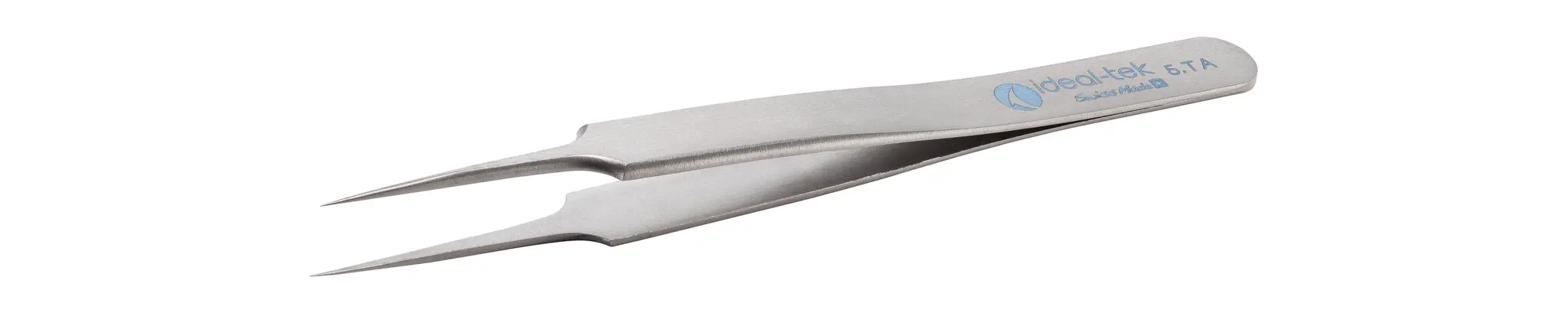 Produktfoto 1 von ideal-tek 5.TA.0 Titan Pinzette, 110 mm Gerade, Spitze Gerade