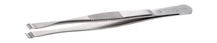 Produktfoto 1 von ideal-tek Edelstahl Pinzette, 145mm, Spitze Gebogen Antimagnetisch