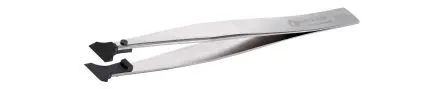 Produktfoto 1 von ideal-tek Edelstahl Pinzette, 115mm, Spitze Gerade Antimagnetisch ESD-Sicherheit