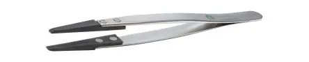 Produktfoto 1 von ideal-tek Edelstahl Pinzette, 130mm, Spitze Gerade Antimagnetisch ESD-Sicherheit
