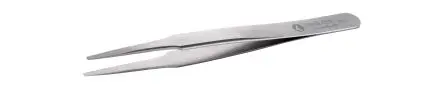 Produktfoto 1 von ideal-tek Edelstahl Pinzette, 120mm, Spitze Gerade