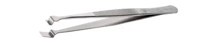 Produktfoto 1 von ideal-tek Edelstahl Pinzette, 120mm, Spitze Wafer Antimagnetisch