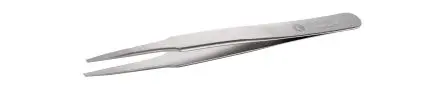 Produktfoto 1 von ideal-tek Edelstahl Pinzette, 120mm, Spitze Gerade Antimagnetisch