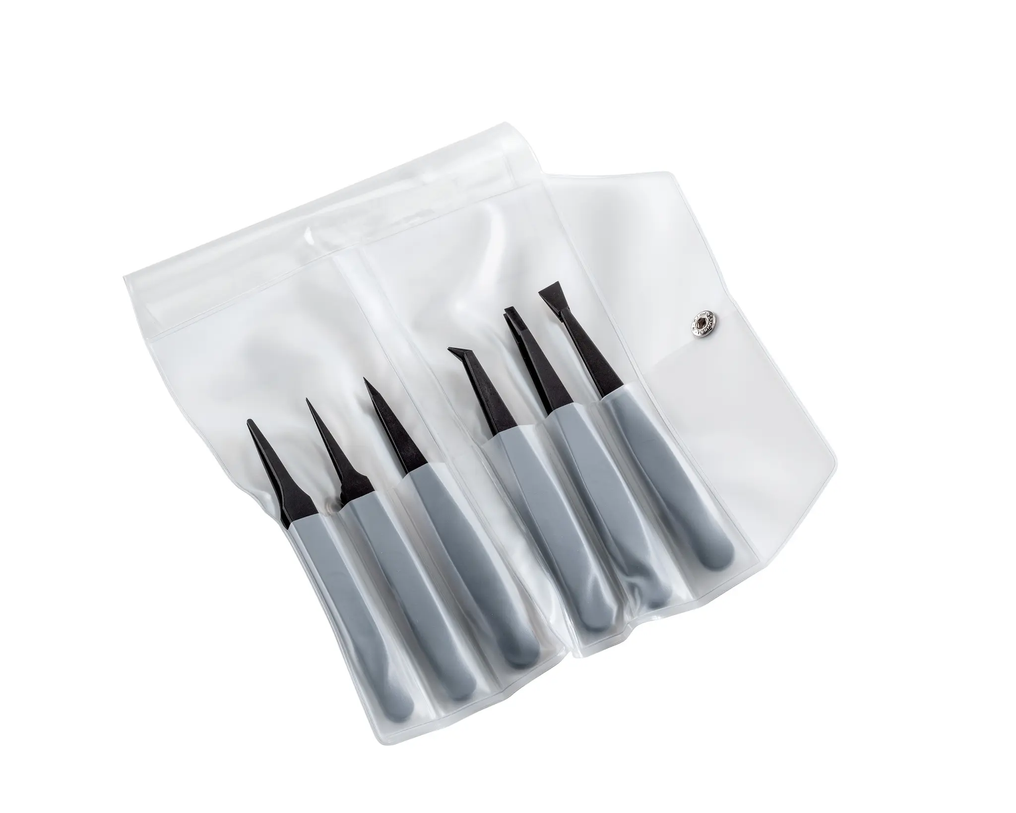 Produktfoto 1 von ideal-tek K6PISV PVDF Pinzette, 165 mm  ESD-sicher