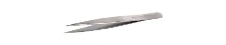 Produktfoto 1 von ideal-tek Edelstahl Pinzette, 70mm, Spitze Gerade Antimagnetisch