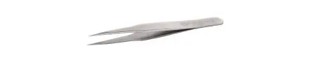 ideal-tek Edelstahl Pinzette, 80mm, Spitze Gerade Antimagnetisch
