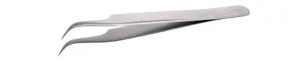 Produktfoto 1 von ideal-tek Edelstahl Pinzette, 120mm, Spitze Gebogen Antimagnetisch