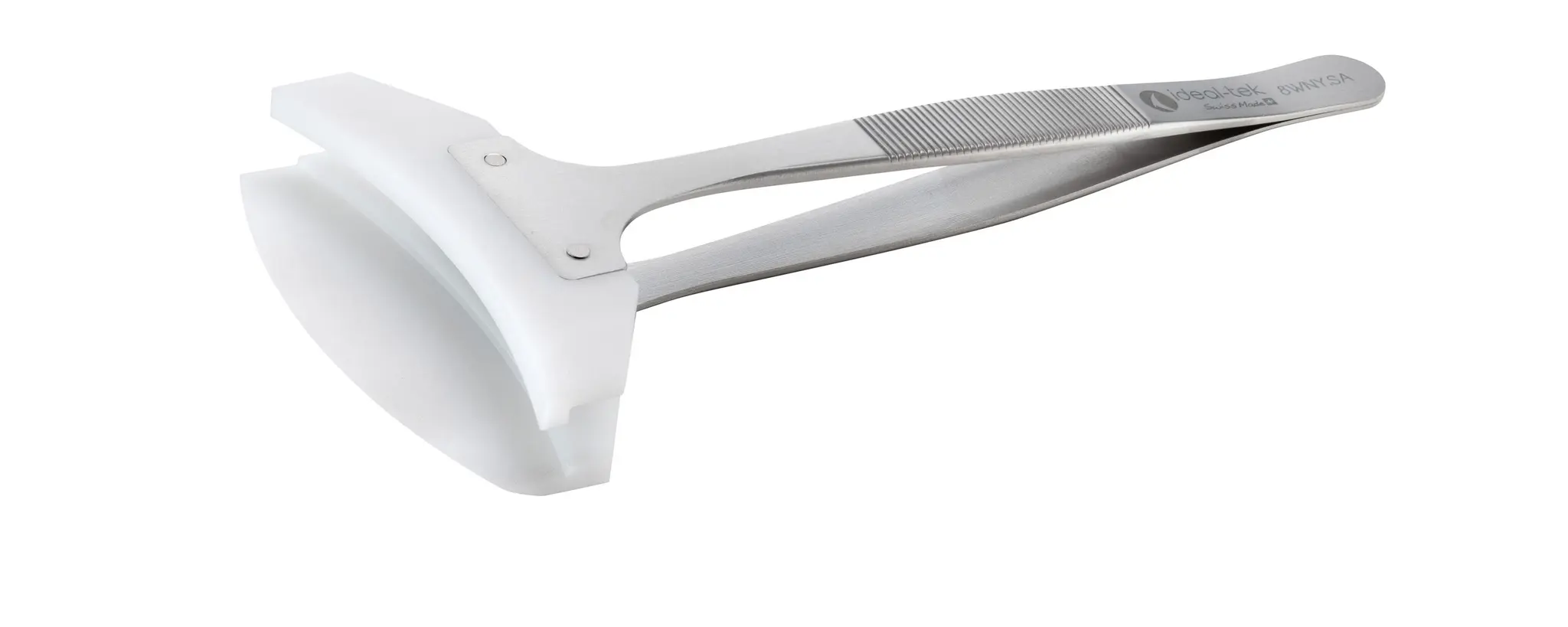 Produktfoto 1 von ideal-tek 8WNY.SA.1 Edelstahl Pinzette, 150 mm Gerade, Spitze Wafer Antimagnetisch