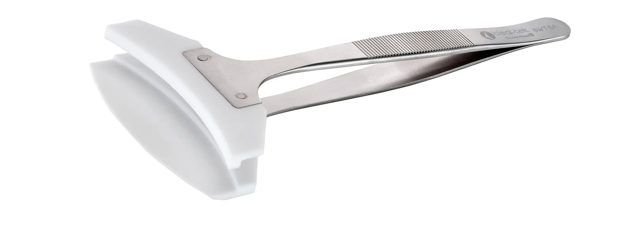 Produktfoto 1 von ideal-tek 8WT.SA.1 Edelstahl Pinzette, 150 mm Gerade, Spitze Wafer Antimagnetisch