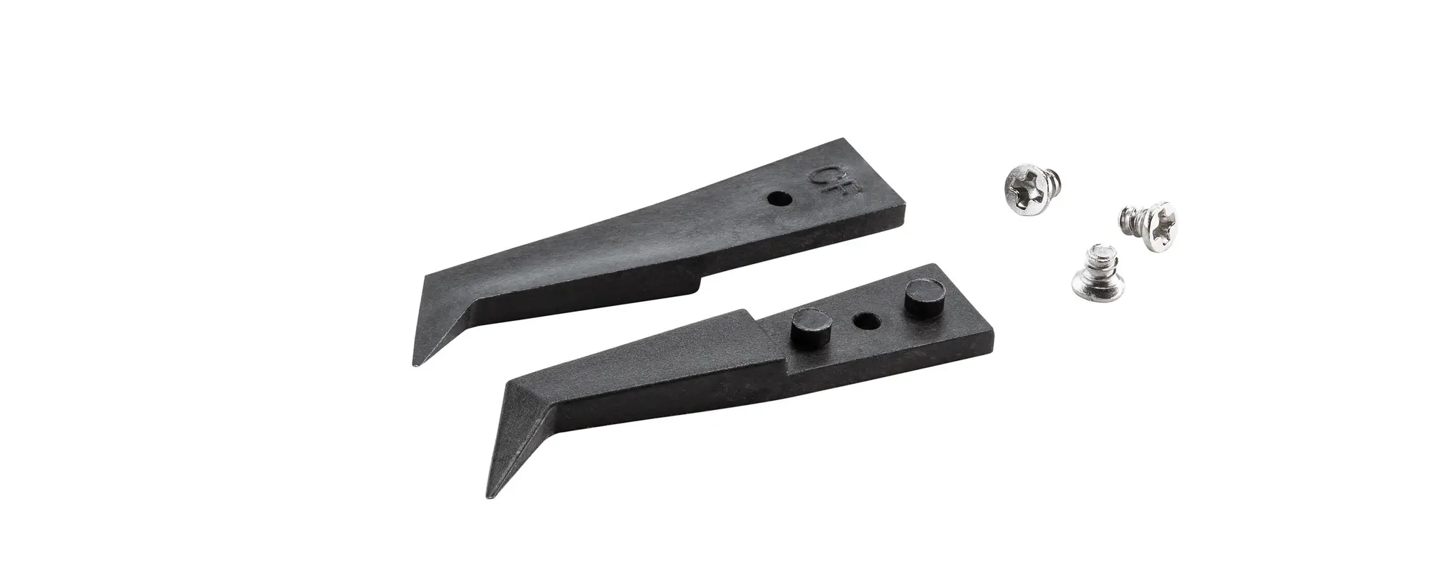Produktfoto 1 von ideal-tek A246SV PVDF Pinzette, 36 mm Abgewinkelt, Spitze Winkel  ESD-sicher